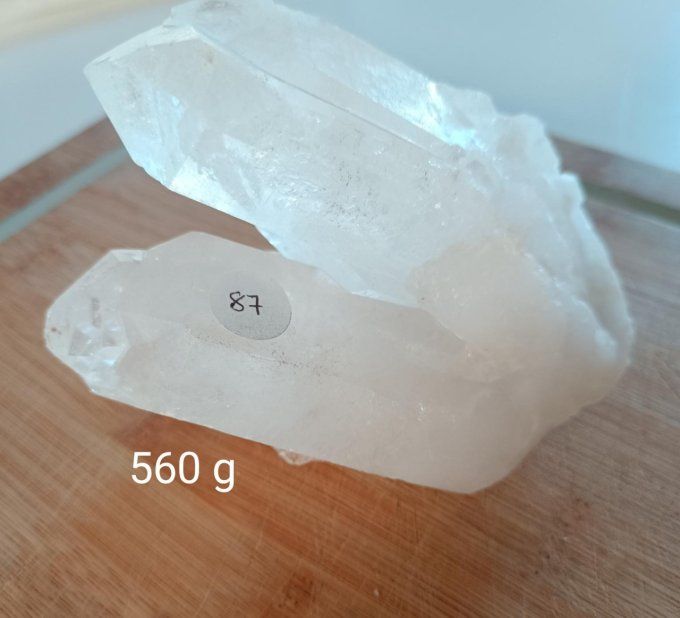 Amas de cristal de roche AA- 560g