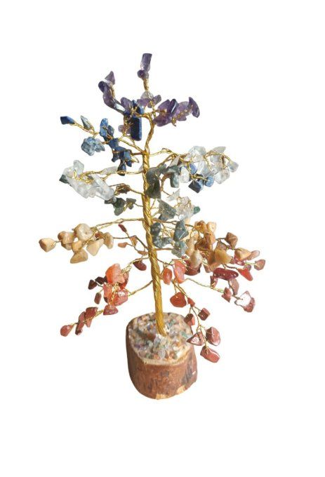 Arbre de vie socle bois 