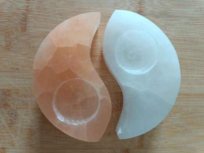 Bougeoir yin yang - A+ 12 - 14 cm