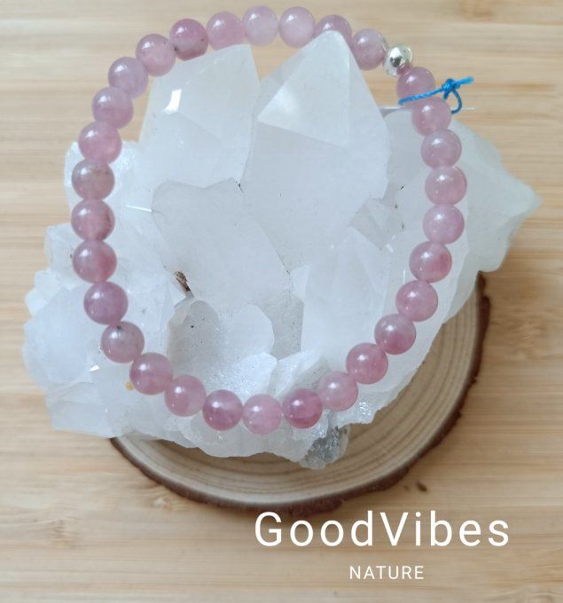 Bracelet Quartz Rose AMOUR 19 cm