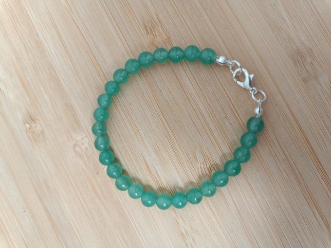 Bracelet aventurine - " Bien-être / Nouveau départ" 19.5 cm