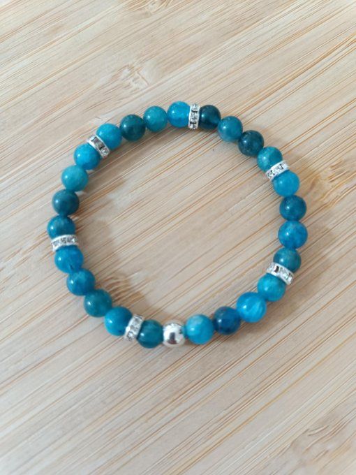 Bracelet Apatite  - 15 cm