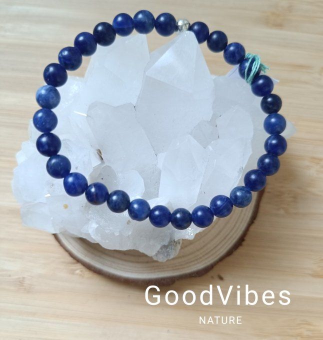 Bracelet SENSIBILITE Sodalite 20 cm