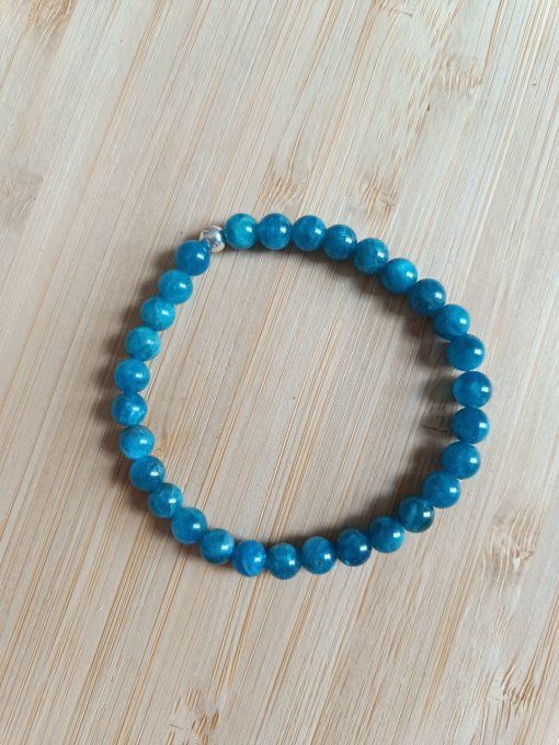 Bracelet apatite "Perte de poids / Motivation" 20 cm
