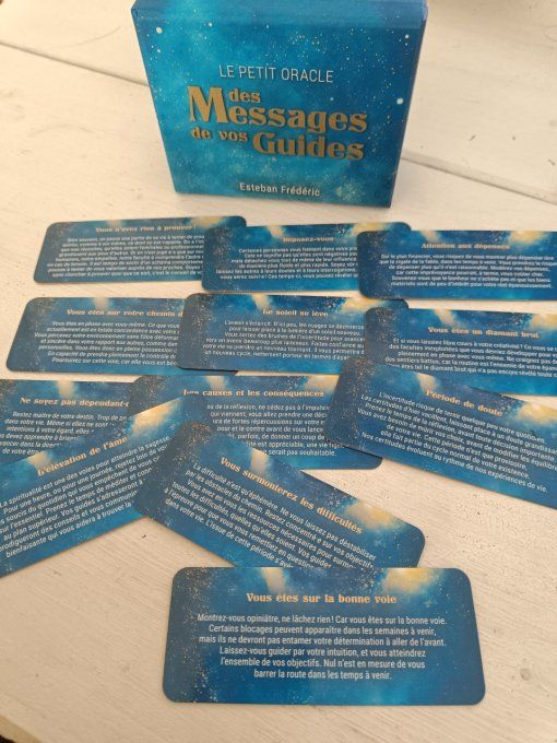 Tirage cartes "Message de vos guides"